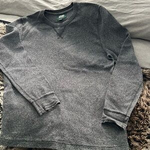 Roots Men's Charcoal Crewneck Sweater